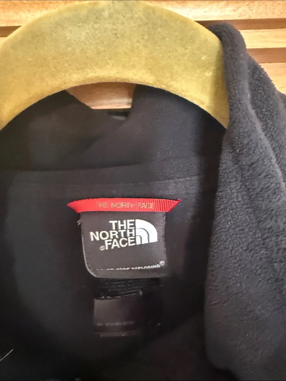 The North Face Black Half-Zip Fleece Pullover